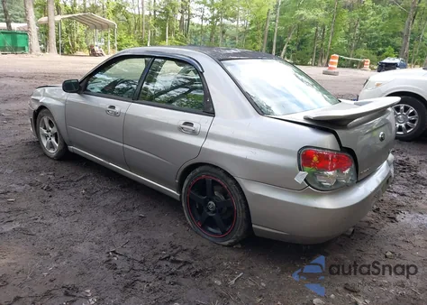 2006 Subaru Impreza 2.5I z USA, uszkodzony, nr VIN JF1GD67646G503844